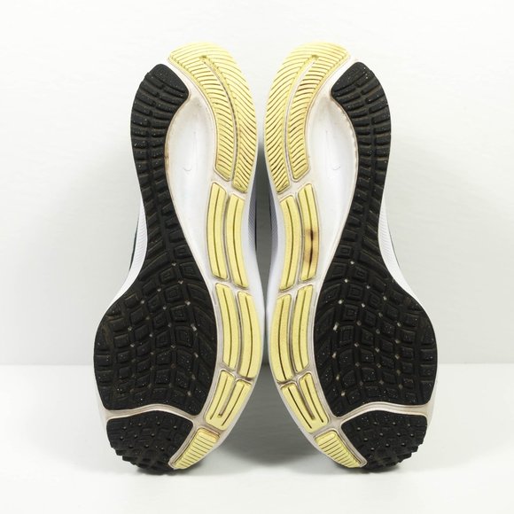 Nike Zoom Pegasus 37 Running Shoes - Women's Size 7 - Black Green - Picture 8 of 9